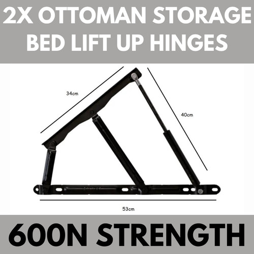 Bed lift side end - up, gas