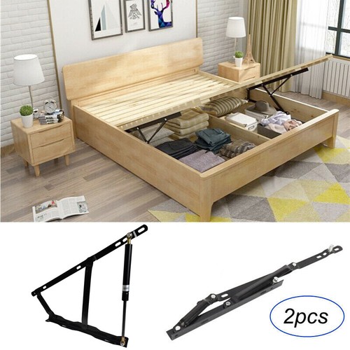 2pcs ottoman storage bed - 2pcs, lift